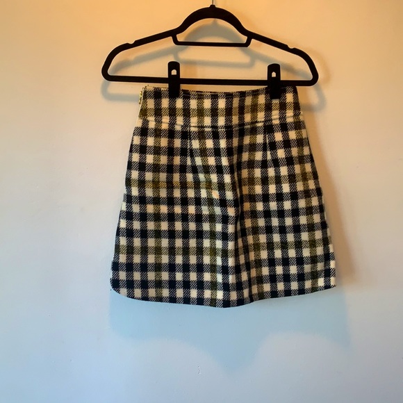 Jcrew Checkered High-Waisted Skirt - Picture 2 of 2